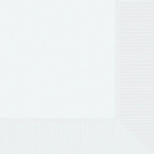 Luncheon Napkins, 100 Count. - Frosty White