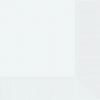 Luncheon Napkins, 100 Count. - Frosty White