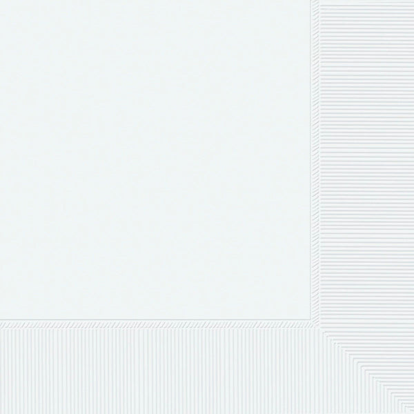 Luncheon Napkins, 100 Count. - Frosty White