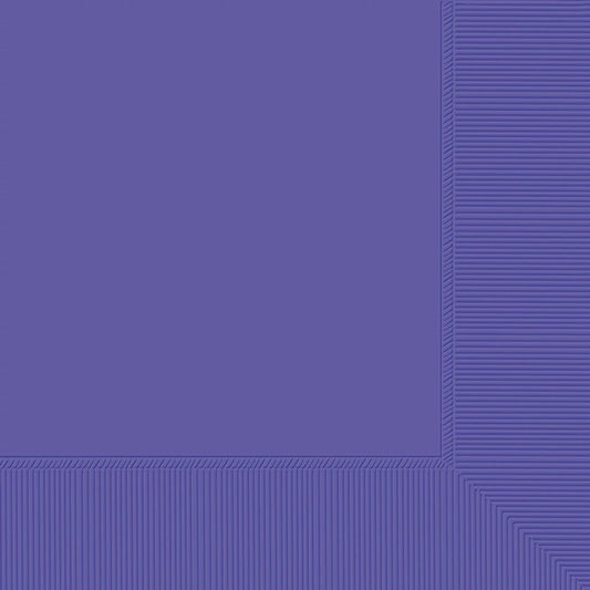 Luncheon Napkins, 40 Count. - New Purple