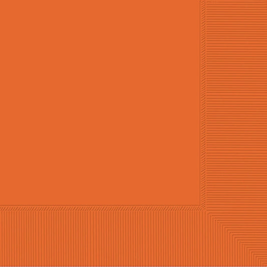 Luncheon Napkins, 40 Count. - Orange Peel