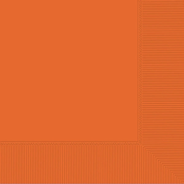 Luncheon Napkins, 40 Count. - Orange Peel