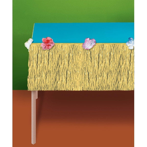 Natural Grass Mini Table Skirt