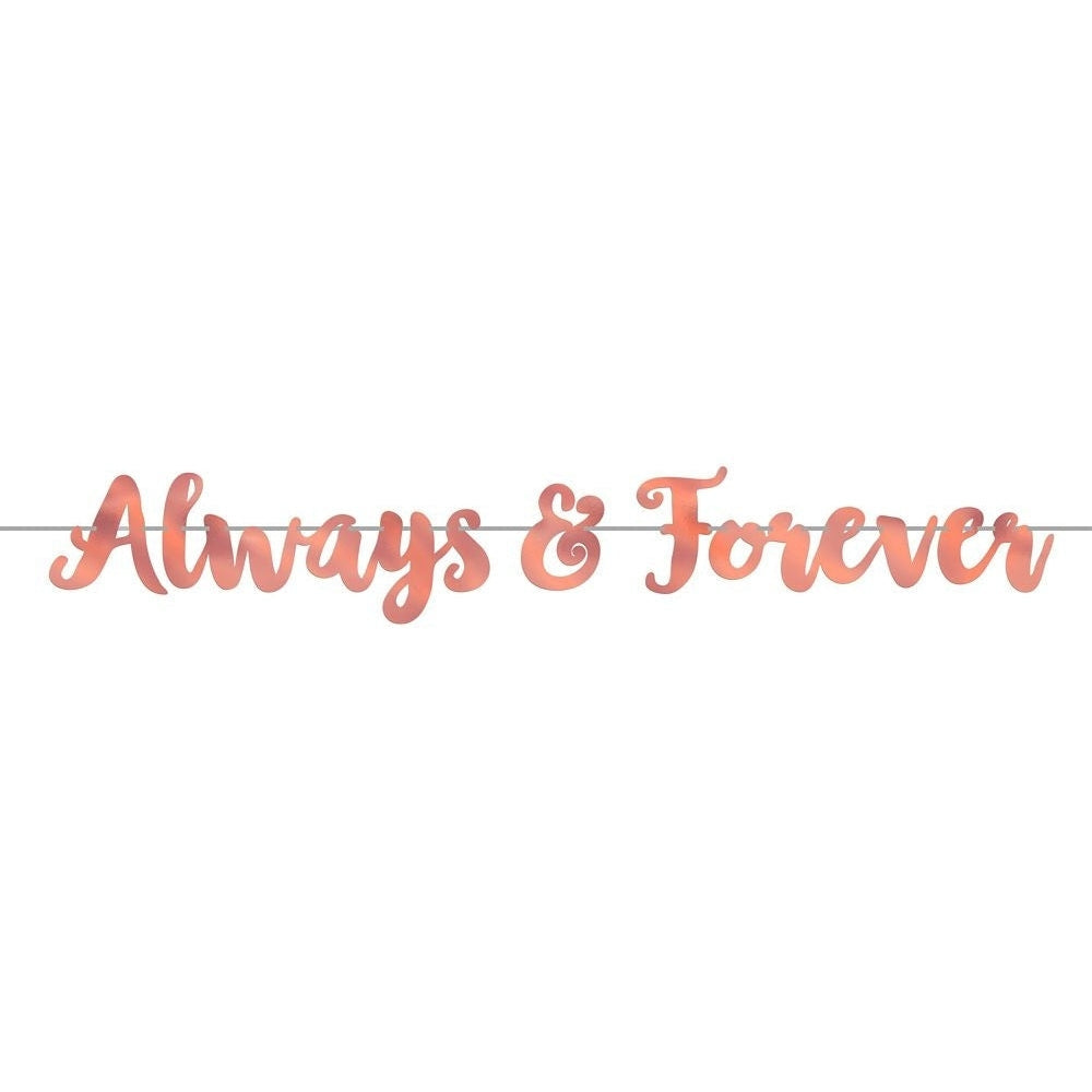 Navy Bride Foil Letter Banner
