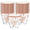 Navy Bride Hot-Stamped Plastic Tumblers, 9 Oz.