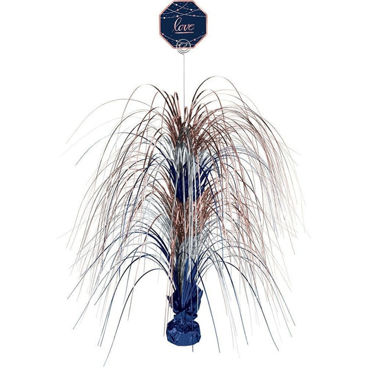 Navy Bride Large Spray Centerpiece