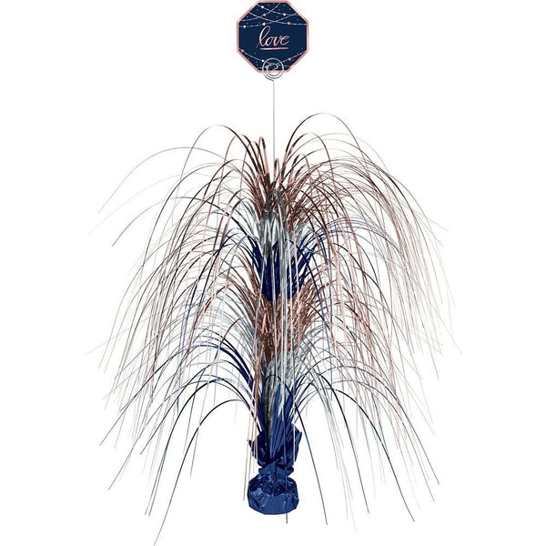 Navy Bride Large Spray Centerpiece