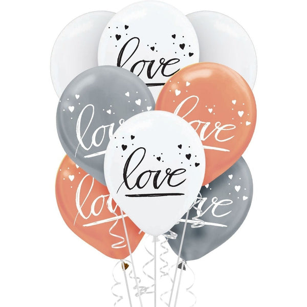 Navy Bride Latex Balloons