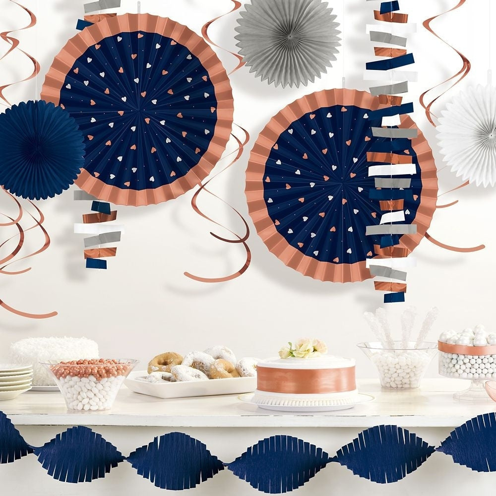 Navy Bride Room Decorating Kit