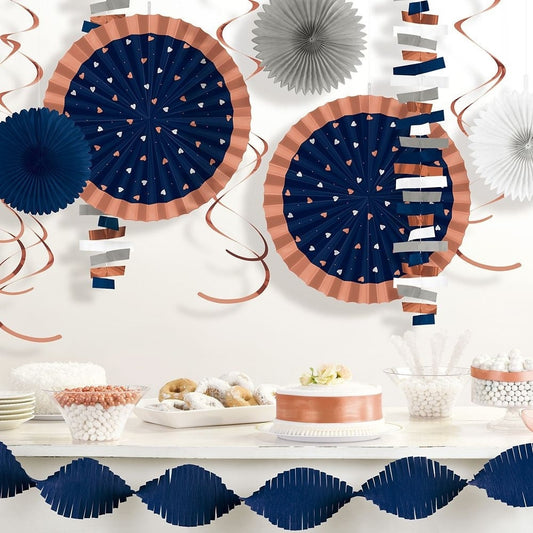 Navy Bride Room Decorating Kit
