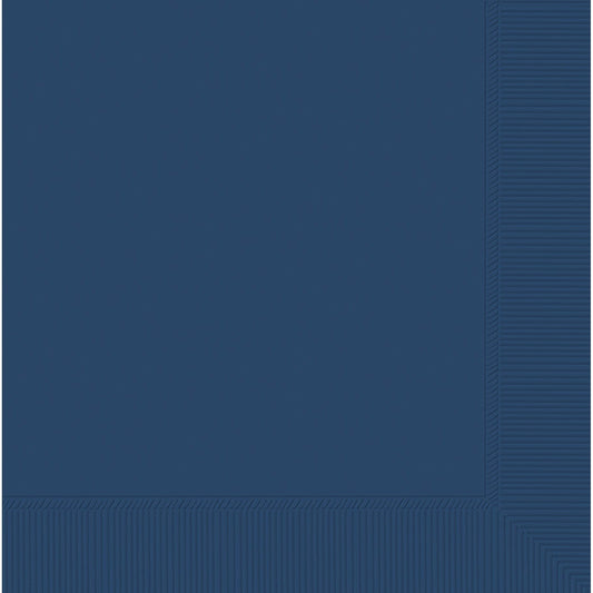 Navy Flag Blue 2-Ply Luncheon Napkins, 50 Count