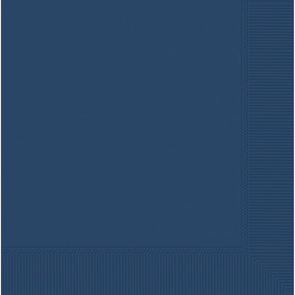 Navy Flag Blue 2-Ply Luncheon Napkins, 50 Count