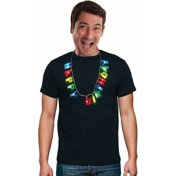 Necklace - Light-Up Happy Birthday
