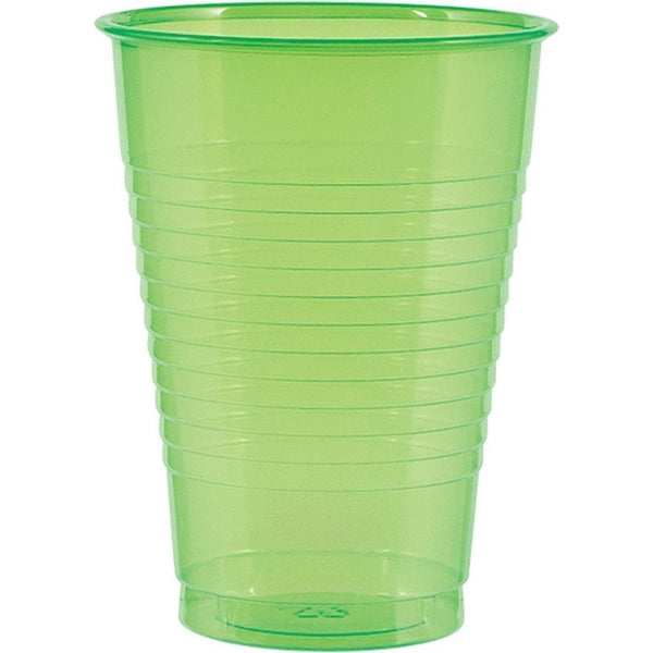 Neon Bpp Cups, 16 Oz. - Green