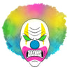 Neon Circus Light Up Mask & Wig