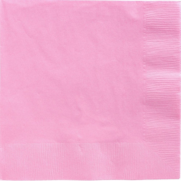 New Pink Big Party Pack 2-Ply Dinner Napkins