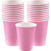 New Pink Paper Cups, 9Oz.