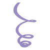 New Purple Plastic Swirl Decorations