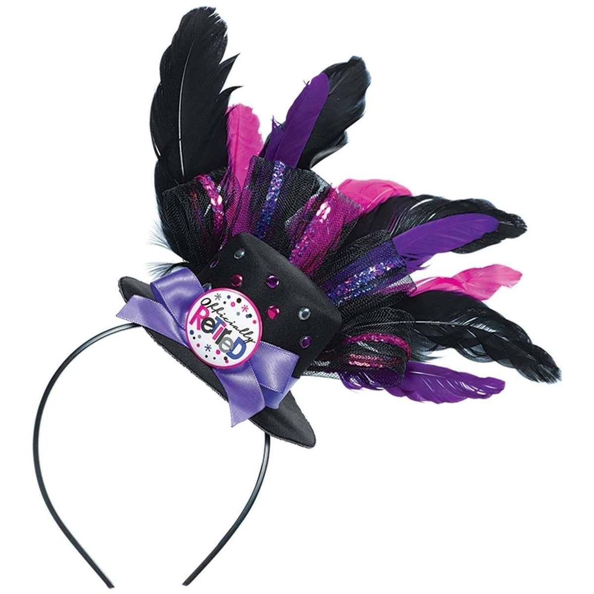 Officially Retired Retirement Fascinator