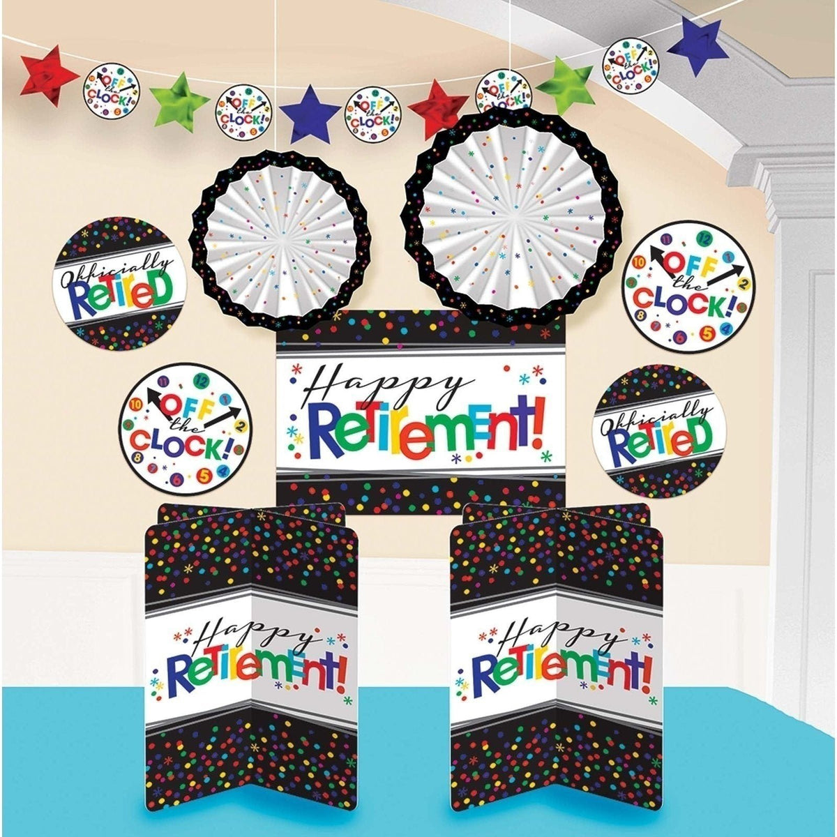 Officially Retired Room Decorating Kit