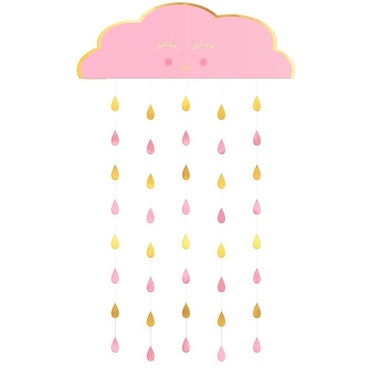 Oh Baby Pink Door Curtain