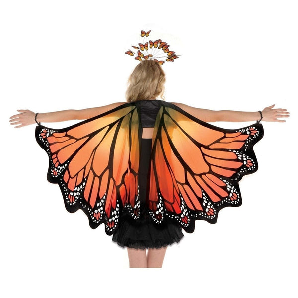 Orange Monarch Wings