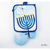 Oven Mitt Set - Hanukkah