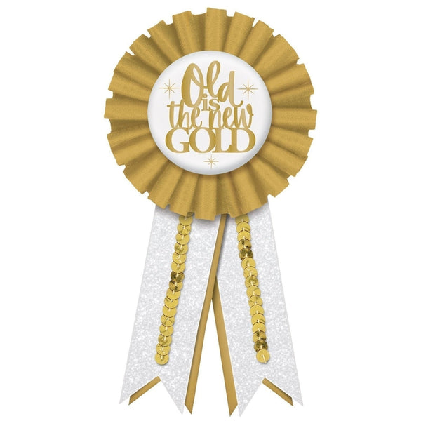 Over The Hill Golden Age Award Ribbon