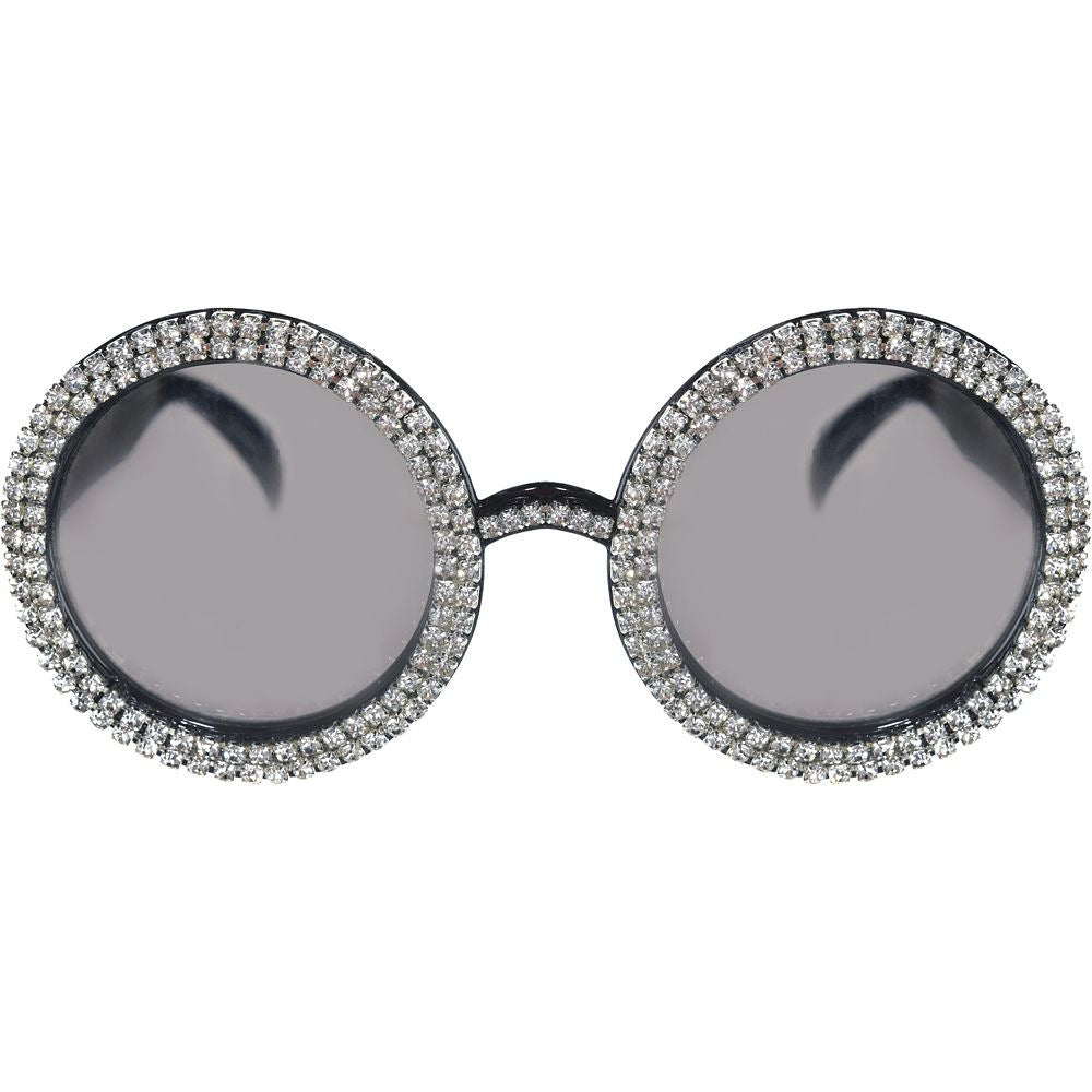 Oversized Crystal Sunglasses