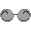 Oversized Crystal Sunglasses