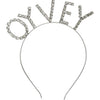 Oy Vey Rhinestone Headband