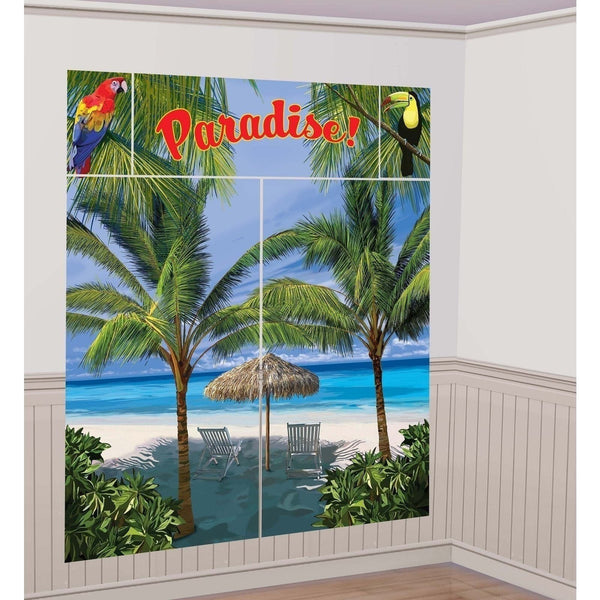 Palm Tree Scene Setter Decorating Kit