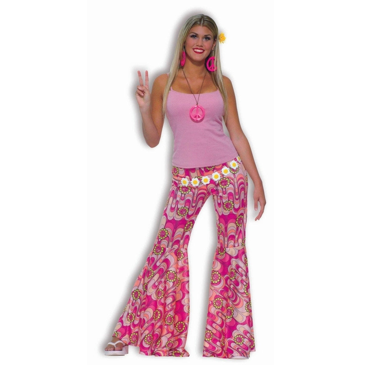 Pants - Flower Power Bell Btm