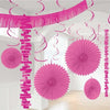 Paper And Foil Decorating Kit Bright Pink