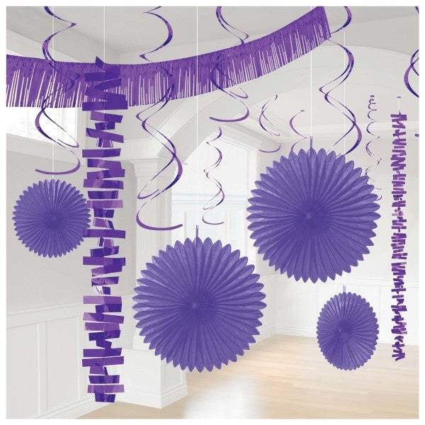 Paper And Foil Decorating Kit New Purple