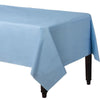 Pastel Blue ReCountangular Plastic Table Cover, 54" X 108"