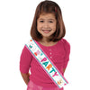 Peppa Pig Confetti Party Fabric Sash