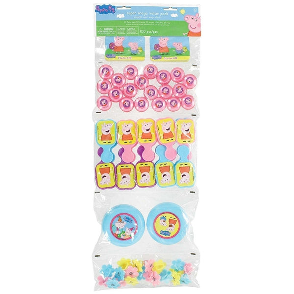 Peppa Pig Tm Super Mega Mix Value Pack Favors