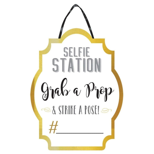 Photo Booth Selfie Station Sign