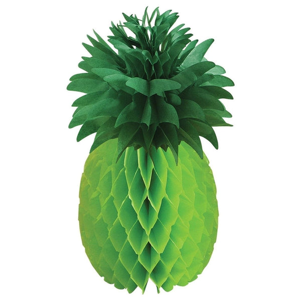 Pineapple Honeycomb Centerpieces, 4 Count.