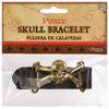 Pirate Skull Cuff Bracelet