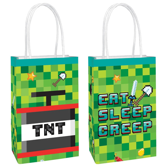 Pixel Party Kraft Bag