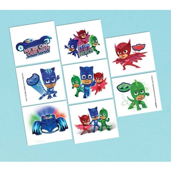 Pj Masks Tattoo Favors