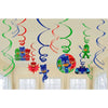 Pj Masks Value Pack Foil Swirl Decorations