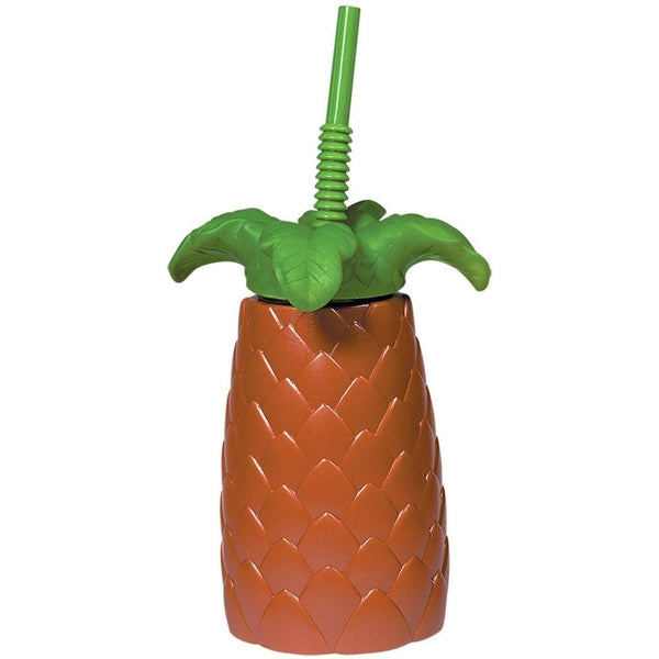 Plastic Pineapple Sippy Cup 22Oz