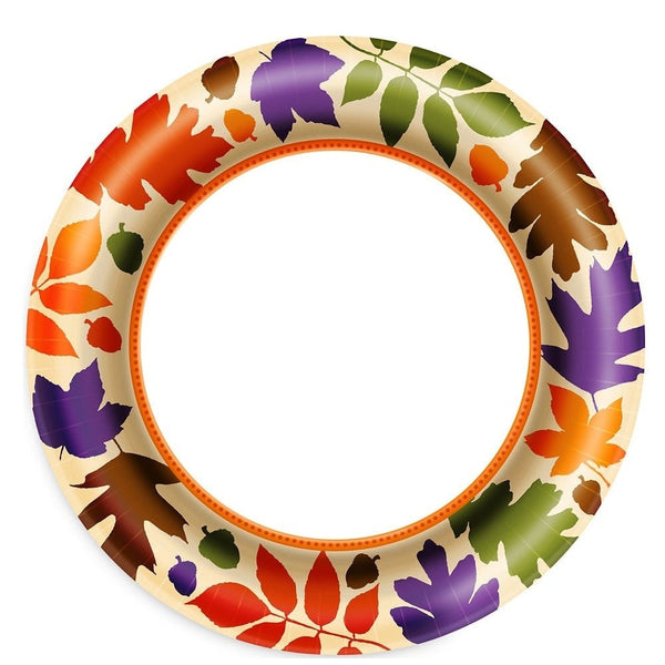 Autumn Warmth Value Plates, 8"