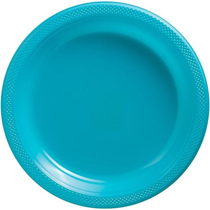 Caribbean Plastic Plates, 7"