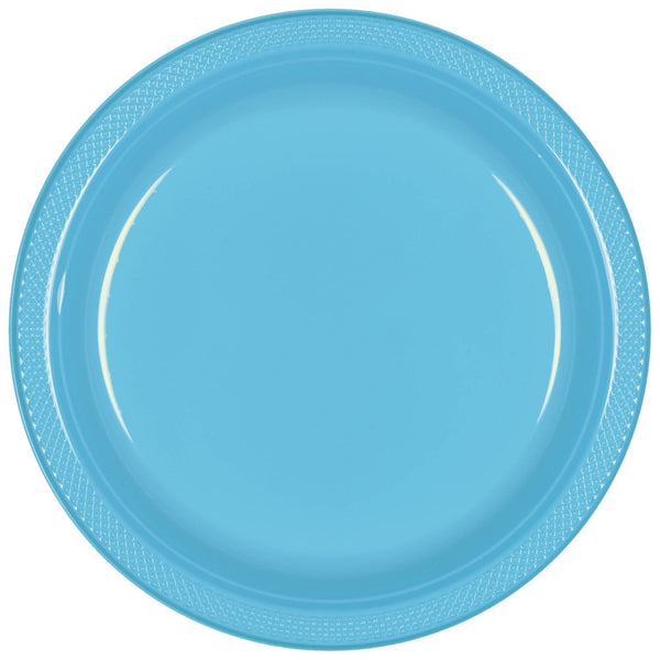 Caribbean Plastic Plates, 9"