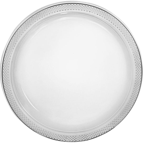 Clear Plastic Plates, 10 1/4"
