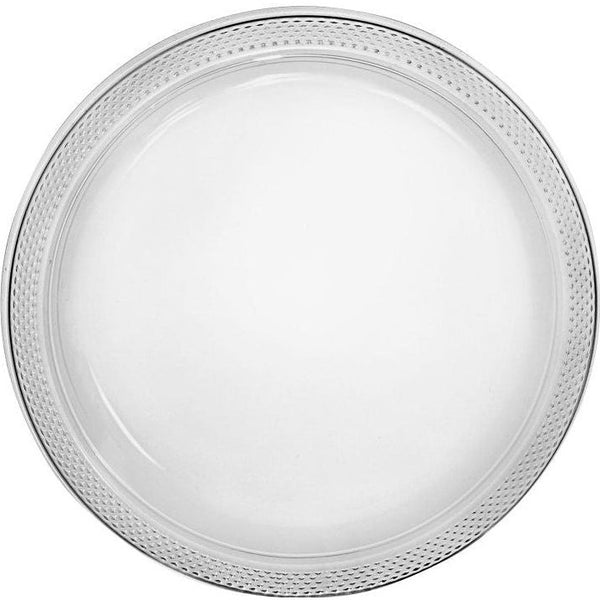 Clear Plastic Plates, 7"